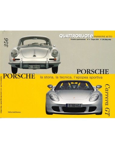 PORSCHE 356 / CARRERA GT - QUATTRORUOTE PASSIONE AUTO 4. NR 2004 - BÜCH