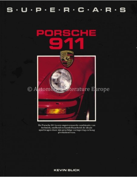 PORSCHE 911, SUPERCARS - KEVIN BLICK - BOOK