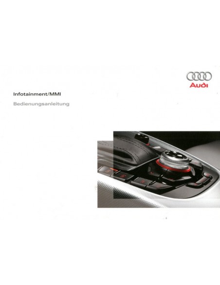 2008 AUDI INFOTAINMENT MMI INSTRUCTIEBOEKJE DUITS