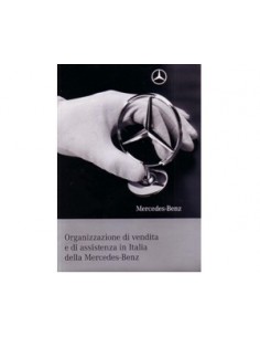 2008 MERCEDES BENZ SERVICE INSTRUCTIEBOEKJE ITALIAANS