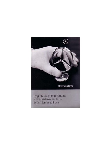 2008 MERCEDES BENZ SERVICE INSTRUCTIEBOEKJE ITALIAANS