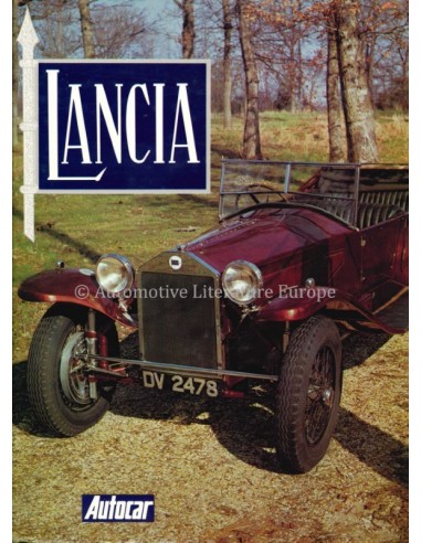 LANCIA - AUTOCAR - PETER GARNIER - BOEK