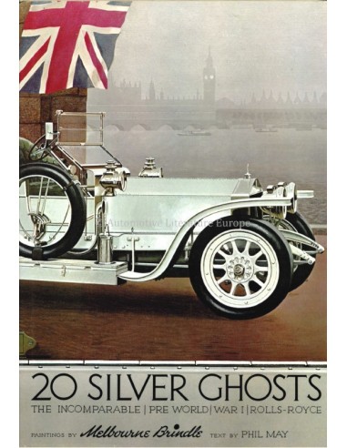 ROLLS ROYCE - 20 SILVER GHOST - MELBOURNE BRINDLE / PHIL MAY - BOOK