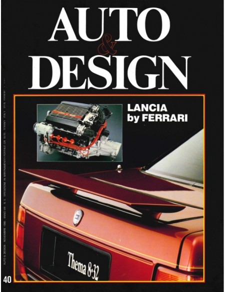 1986 AUTO & DESIGN MAGAZINE ITALIENISCH & ENGLISCH 40