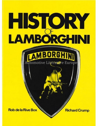 HISTORY OF LAMBORGHINI - ROB DE LA RIVE BOX / RICHARD CRUMP - BUCH