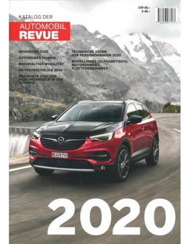 2020 AUTOMOBIL REVUE JAARBOEK DUITS