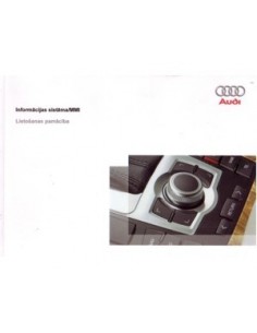 2007 AUDI INSTRUCTIEBOEKJE INFOTAINMENT MMI