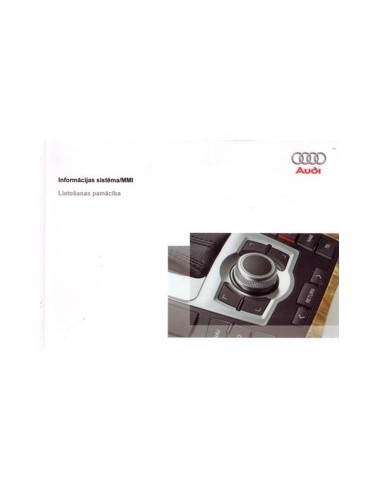 2007 AUDI INSTRUCTIEBOEKJE INFOTAINMENT MMI