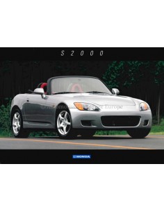 1999 HONDA S2000 LEAFLET ENGELS (USA) 