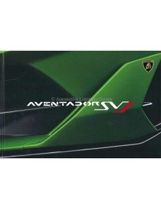 2019 LAMBORGHINI AVENTADOR SVJ COUPÉ & ROADSTER VIP HARDCOVER PROSPEKT ITALIENISCH