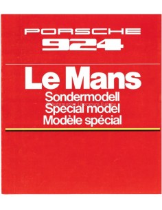 1980 PORSCHE 924 LE MANS PROSPEKT