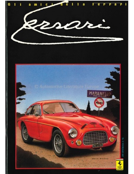1987 FERRARI GLI AMICI DELLA MAGAZINE 17 NIEDERLÄNDISCH