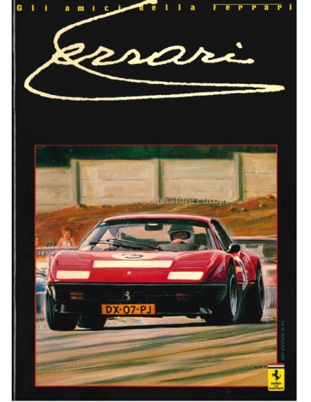 1986 FERRARI GLI AMICI DELLA MAGAZINE 15 DUTCH