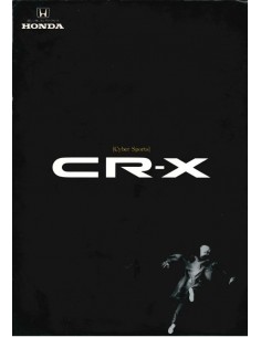 1988 HONDA CR-X BROCHURE JAPANS