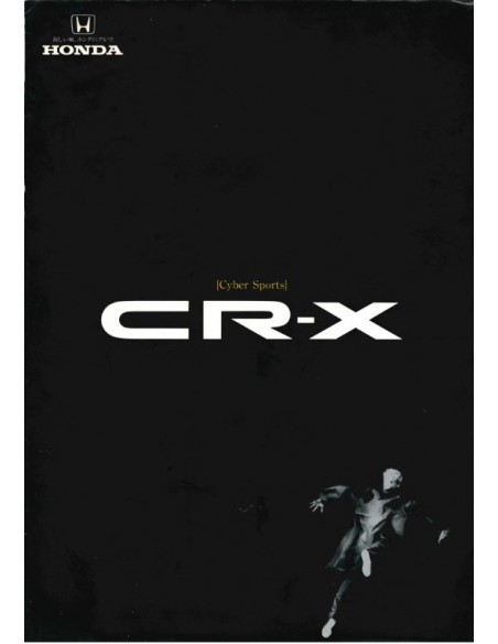 1988 HONDA CR-X BROCHURE JAPANS
