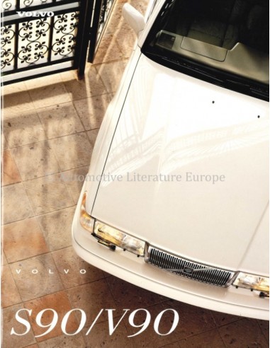 1998 VOLVO S90 / V90 PROSPEKT ENGLISCH (USA)