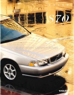 1998 VOLVO S70 BROCHURE ENGLISH (US)