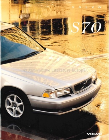 1998 VOLVO S70 PROSPEKT ENGLISCH (USA)