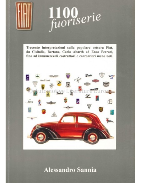 FIAT 1100 FUORISERIE - ALESSANDRO SANNIA - BUCH