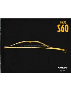 2001 VOLVO S60 PROSPEKT ENGLISCH (USA)