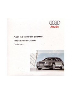 2007 AUDI A6 ALLROAD QUATTRO CD INFOTAINMENT MMI