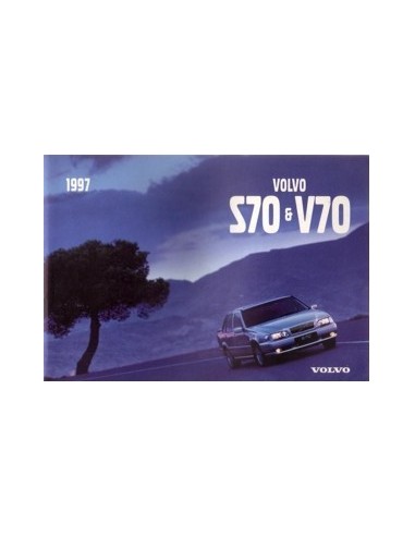 1997 VOLVO V70 S70 OWNERS MANUAL ITALIAN