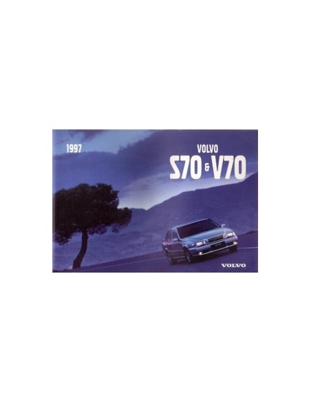 1997 VOLVO V70 S70 OWNERS MANUAL ITALIAN