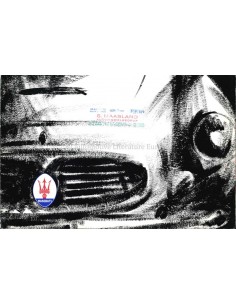 1961 MASERATI 3500 GT 2+2 TOURING BROCHURE