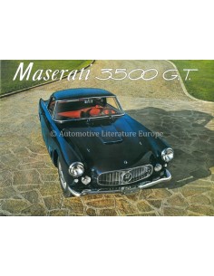 1959 MASERATI 3500 GT 2+2 TOURING PROSPEKT