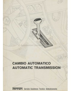 1978 FERRARI AUTOMATISCHE TRANSMISSIE REPARATIE HANDLEIDING 157/78