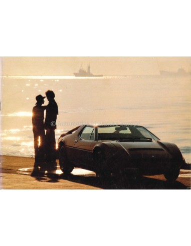 1978 MASERATI MERAK SS BROCHURE