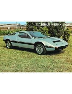 1978 MASERATI MERAK 2000 LEAFLET