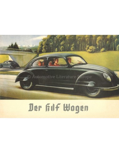 1938 KDF WAGEN PROSPEKT DEUTSCH