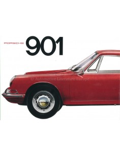 1964 PORSCHE 901 BROCHURE ENGLISH