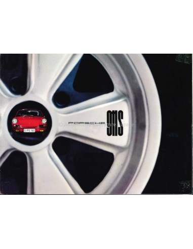 1967 PORSCHE 911S BROCHURE GERMAN