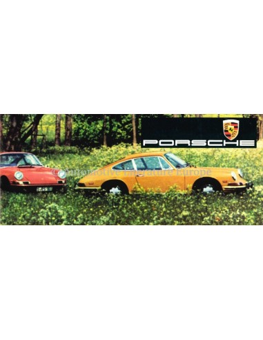 1968 PORSCHE 911 / 912 BROCHURE ENGLISH