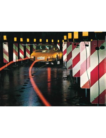 1970 PORSCHE 911 BROCHURE ENGELS