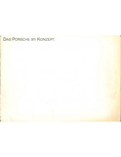 1970 PORSCHE 911 DAS KONZEPT PROSPEKT DEUTSCH