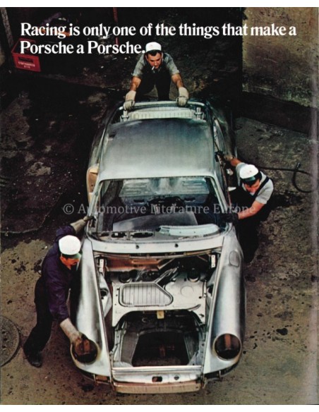 1970 PORSCHE 911 BROCHURE ENGELS (USA)