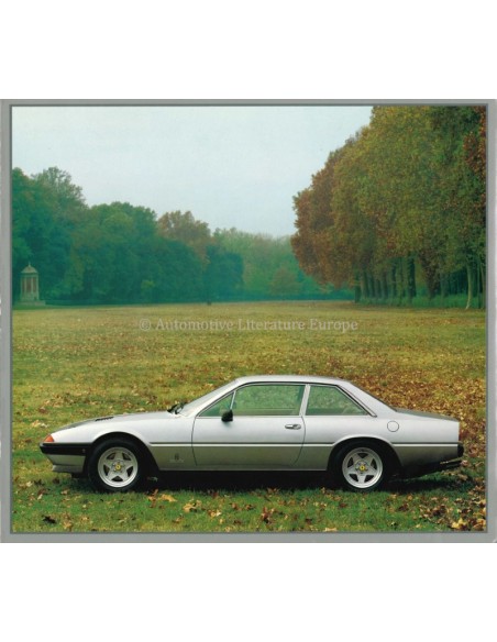 1983 FERRARI 400I PROSPEKT 295/83