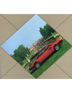 1983 FERRARI MONDIAL QUATTROVALVOLE USA BROCHURE PROSPEKT 284/83 2