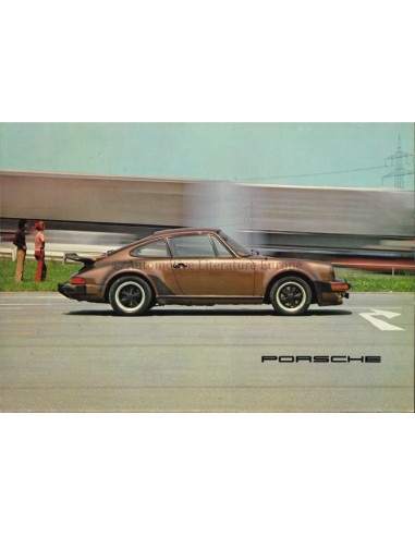 1976 PORSCHE 911 / CARRERA / TURBO BROCHURE GERMAN