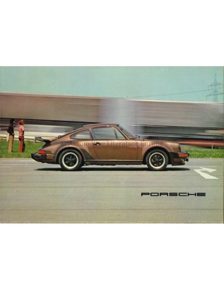1976 PORSCHE 911 / CARRERA  / TURBO BROCHURE DUITS