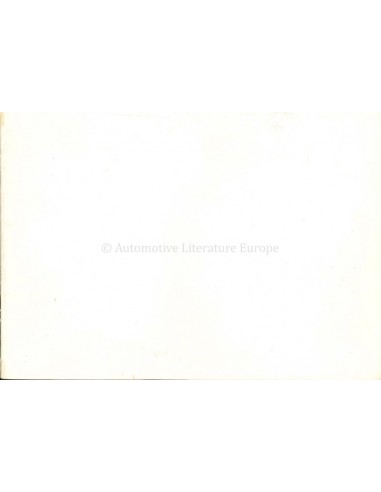 1966 PORSCHE 912 BROCHURE GERMAN