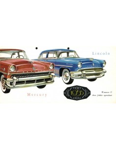1955 MERCURY / LINCOLN BROCHURE DUTCH