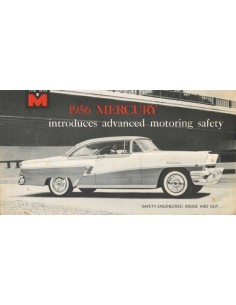 1956 MERCURY PROGRAMMA BROCHURE ENGELS