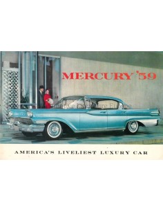 1959 MERCURY PROGRAMMA BROCHURE ENGELS