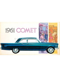 1961 MERCURY COMET BROCHURE ENGLISH
