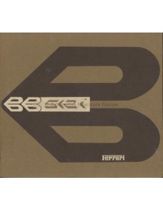 1982 FERRARI 512I BB BROCHURE 221/81