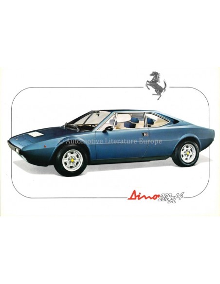 1977 FERRARI PRODUCTION PORTFOLIO 137/77